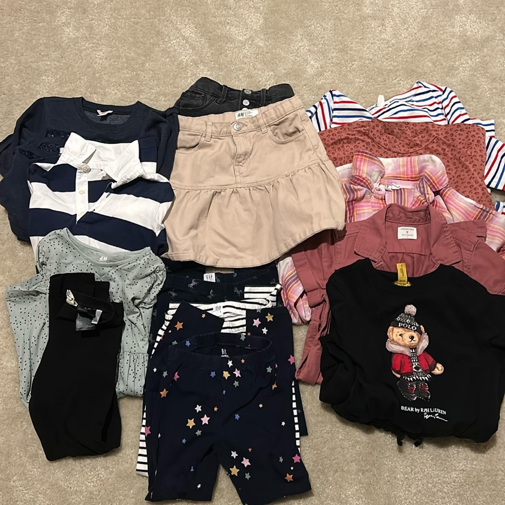 Dress and Leggings Bundle- size 6/7 Great Brands